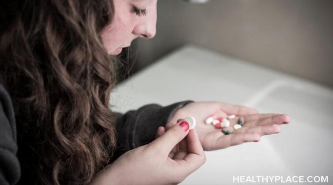 I take medication every day for bipolar – does that mean I’m a drug addict? I questioned this when I started meds. Learn about addiction to bipolar medication.